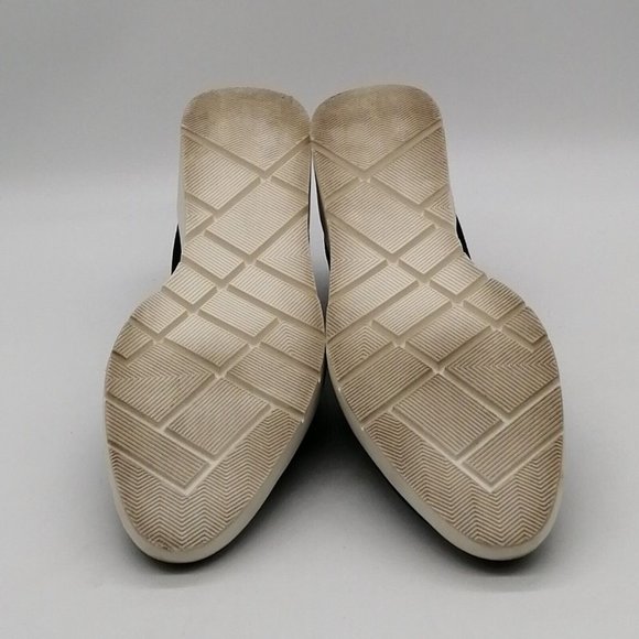 Steven by‎ Steve Madden Womens Bell Pull On Sneaker Black Stretch Wedge Heel 10M - Picture 4 of 9